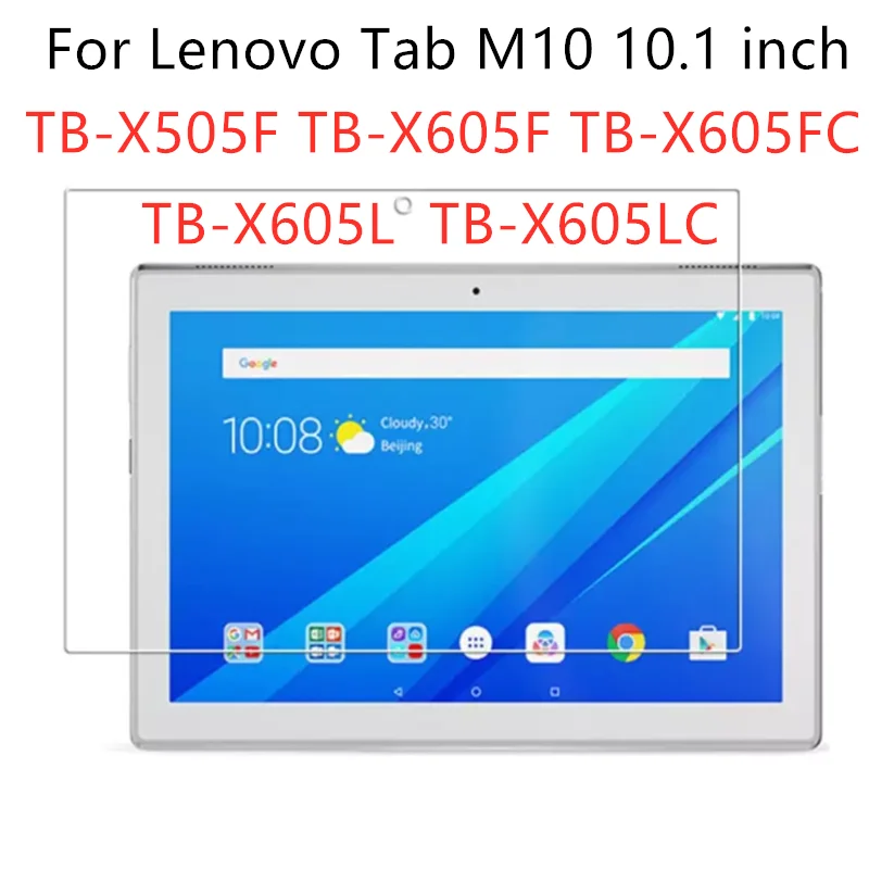 غشاء فقاعي مضاد للخدش ، زجاج مقسى للينوفو ، M10 ، HD "، Tab ، X605F ، X605M ، ، X505F ، X505N ، تابلت ، 9H