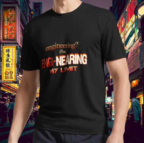 HOT SHIRT ENGINEERING I'M ENGI-NEARI LOGO TSHIRT UNISEX TEE FUNNY USA SIZE S-5XL