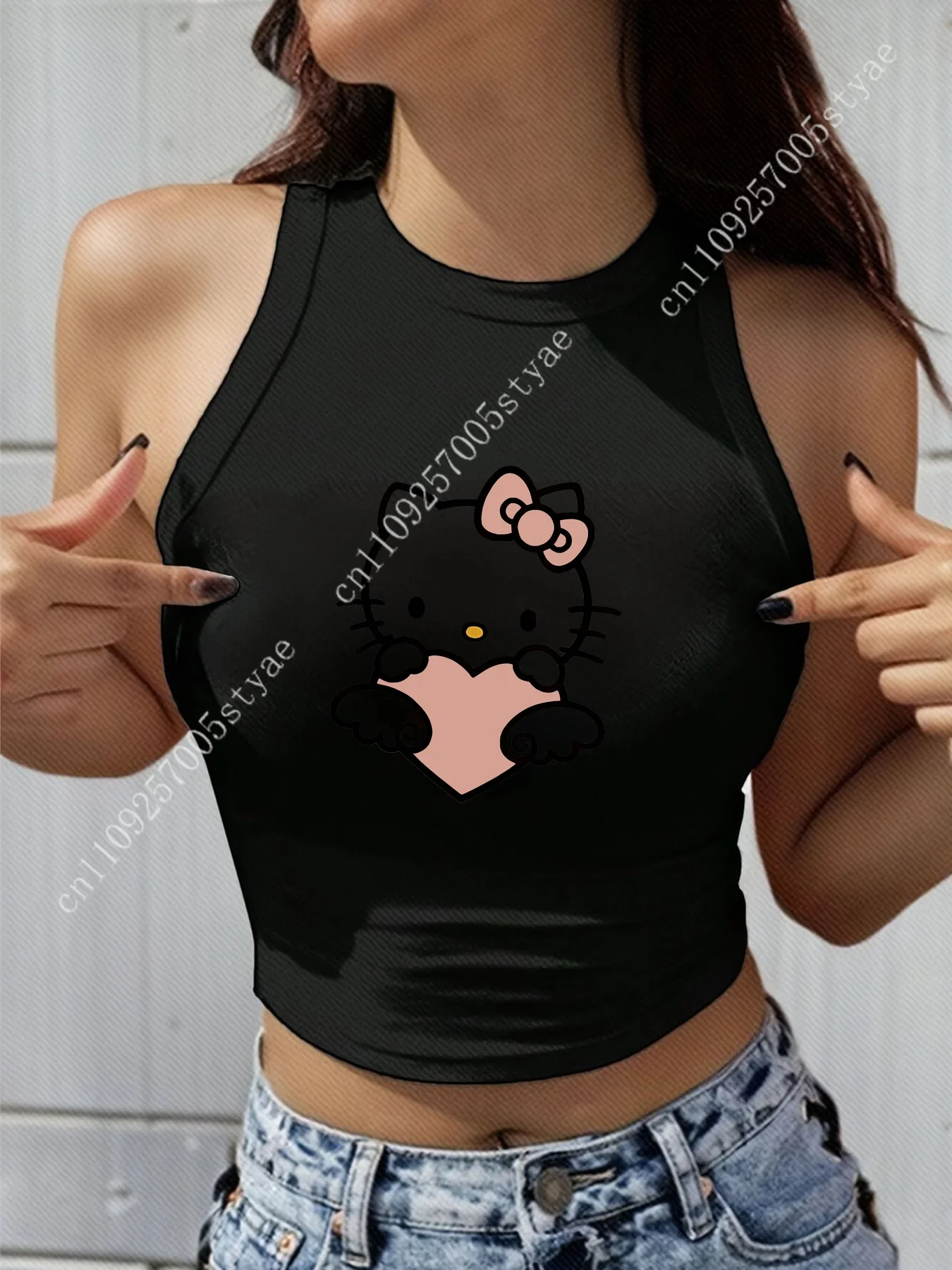 HELLO KITTY Classic Tank Top - alternate angle
