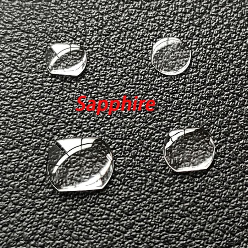 Sapphire glass Cyclops Lens Over Date Swiss Calendar Window Watch Crystal Glass Square 7x5.5mm 5.8x4.5mm Round 5.5mm Brand