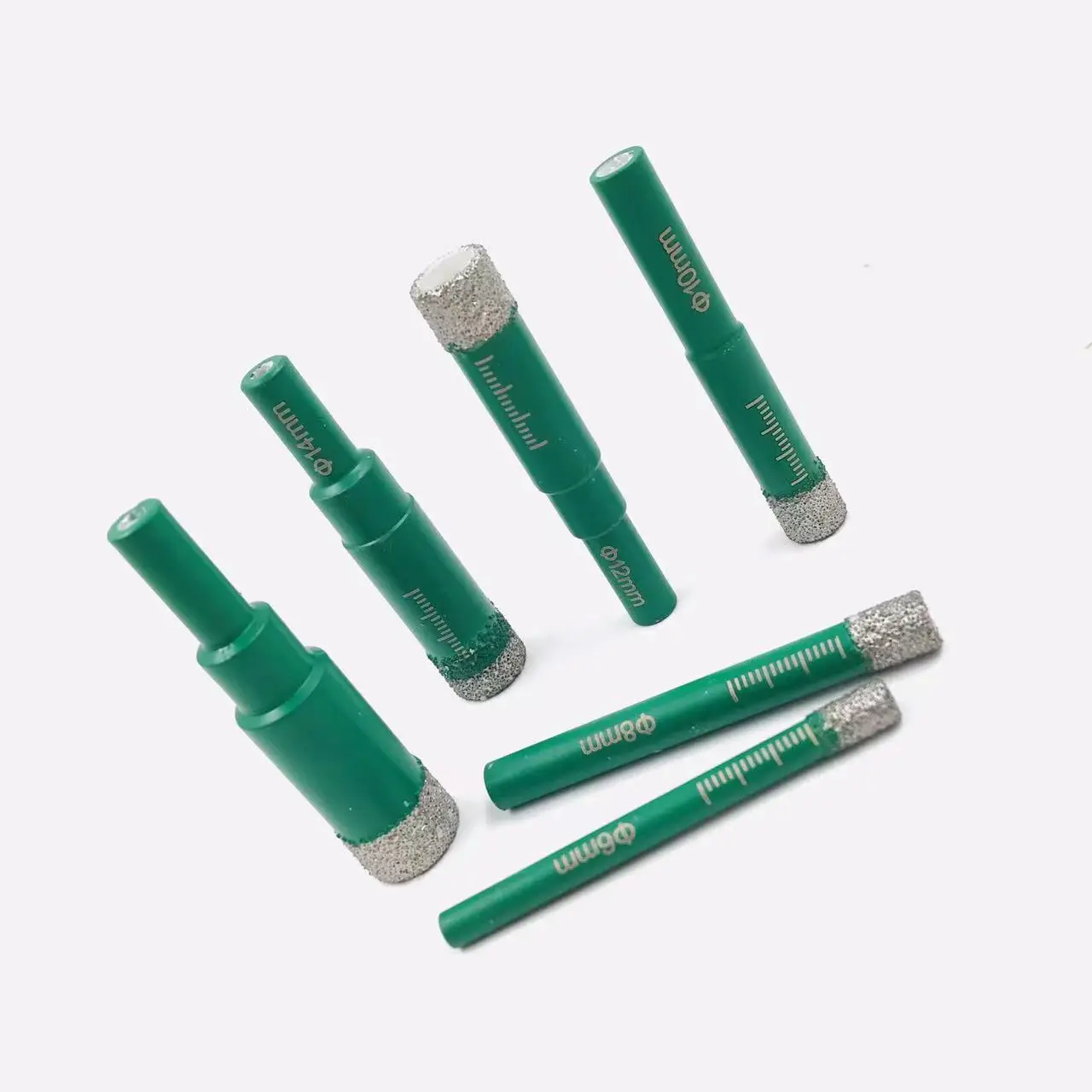 6-16mm Dry Diamond Drill Bits Set Round Shank for Granite Marble Tile Ceramic Stone Glass Ceramic Tile Drill Bit Hole Saw Cutter