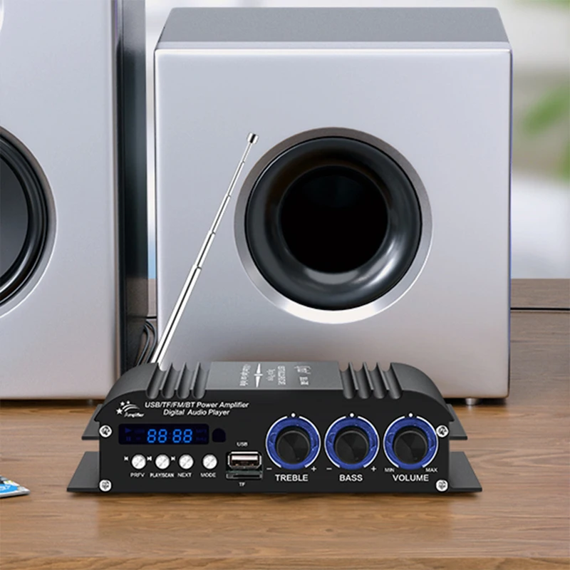 Kinter MA-500 Home Theater 12-20V TPA3118 Chip 4 canali USB TF Bluetooth FM HIFI Stereo classe D amplificatore digitale