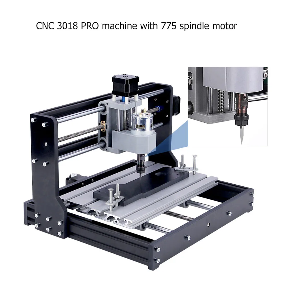 CNC 3018Pro Gravador A Laser, DIY Máquina De Gravura, GRBL, 3 Eixos, PCB Fresagem, Carpintaria, Madeira Router De Corte