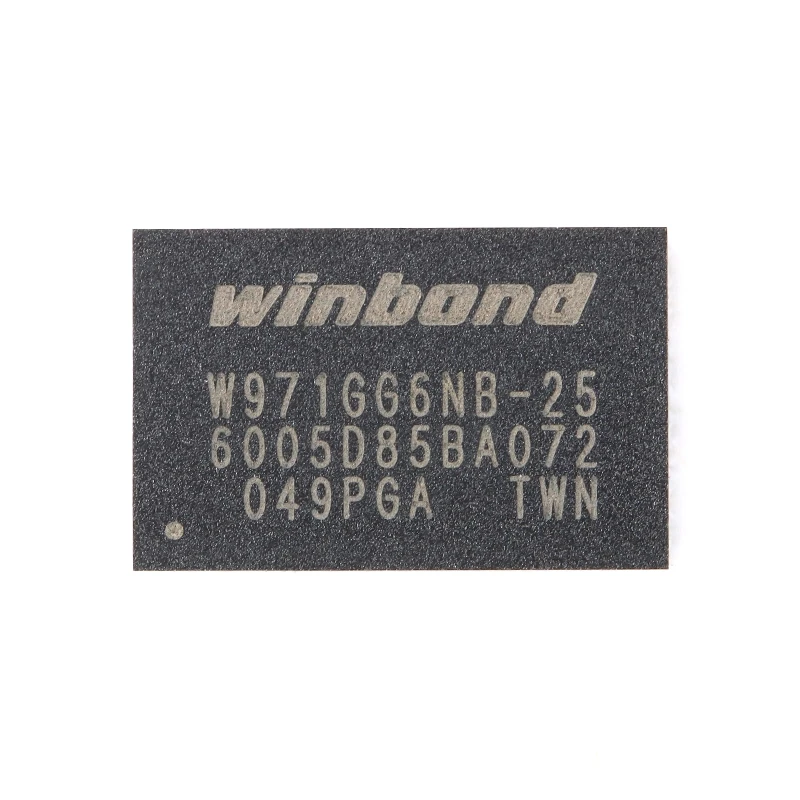 Original genuine W971GG6NB-25 VFBGA-84 1G-bit DDR2 SDRAM memory chip, 100% brand new chip
