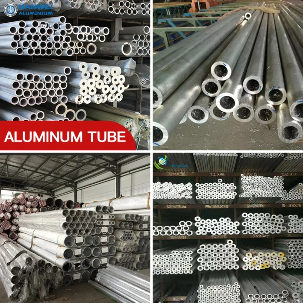 Aluminium Pipe 2.5mm Thickness 7-60mm OD Straight 300mm 500mm Long Round 6063 Aluminum Alloy Tube