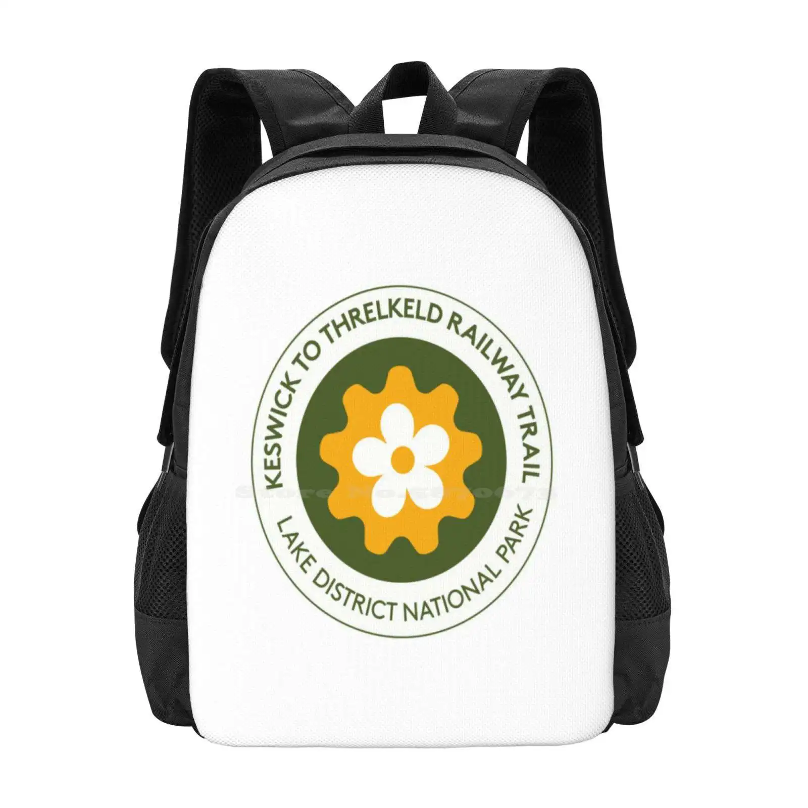 Keswick To Threlkeld Railway Path - Walk The Lake District Hot Sale Schoolbag Backpack Fashion Bags Cumbria Lake District