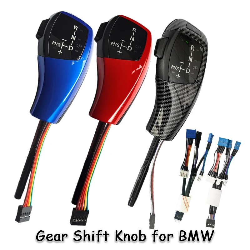 

Car LED Gear Shift Knob For BMW E90 E83 E46 E39 Gear Shift Knob Lever Handle Automatic Transmission Accessories for E Chassis