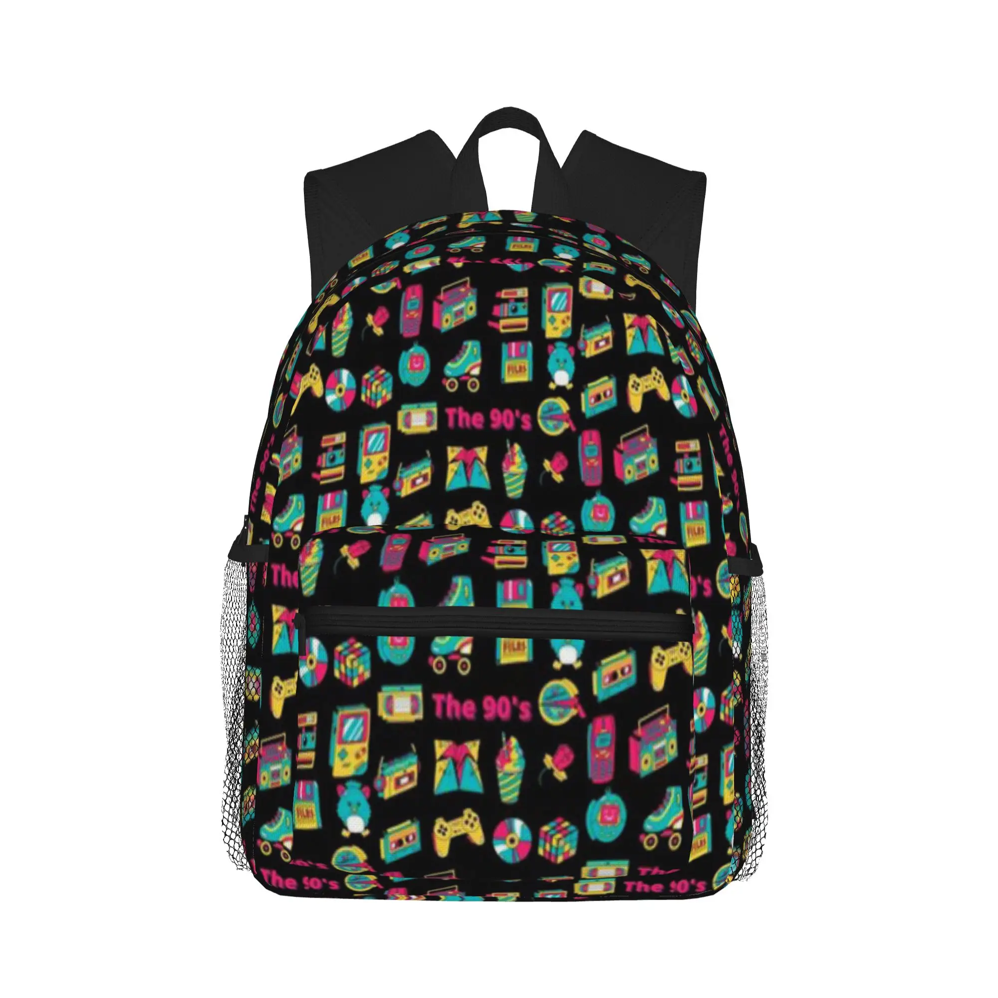 The 90 s nostalgic look back at the past  Casual Backpack for Students and Adults Travel backpack