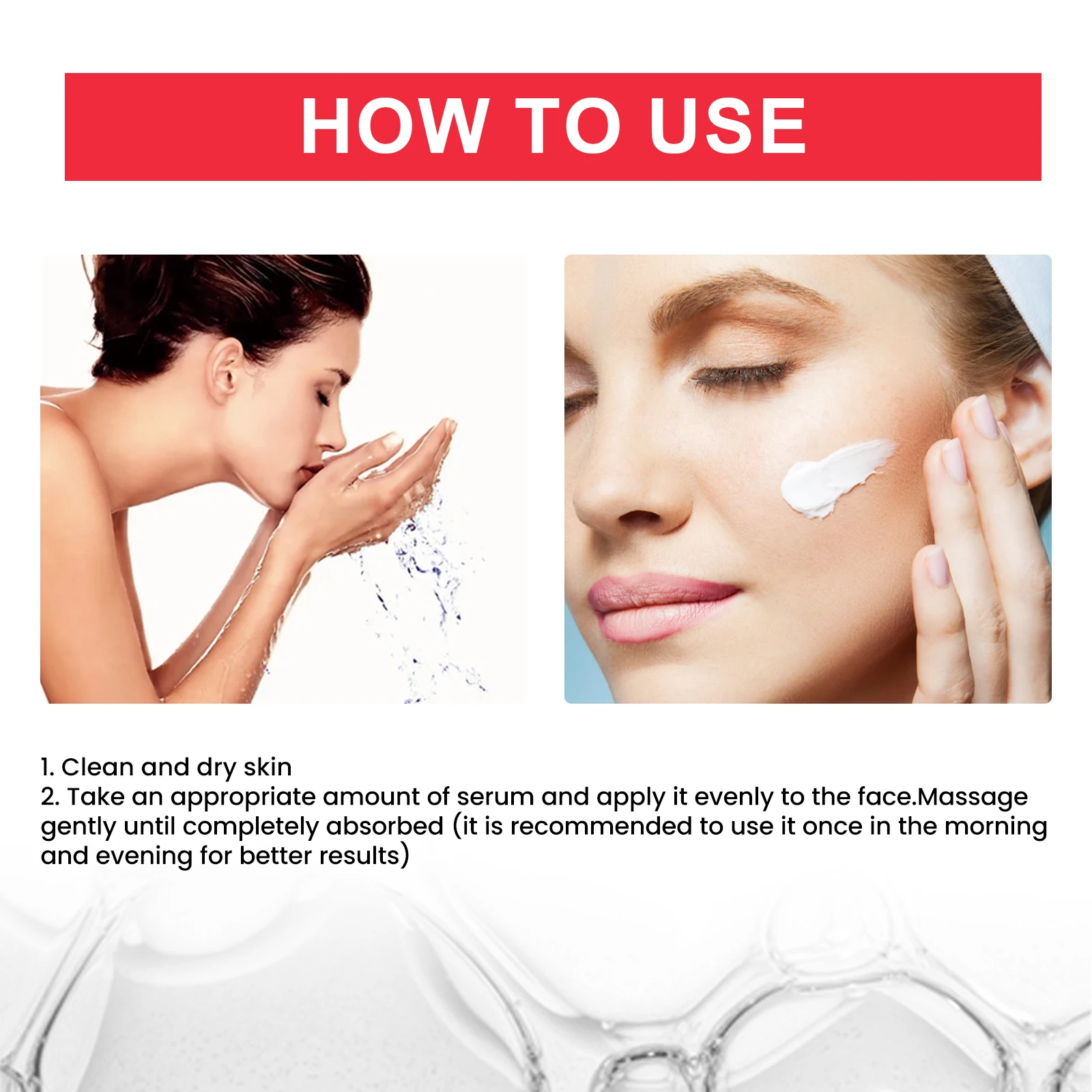 مصل علاج الوجه: يرطب ويغذي البشرة، أثناء إصلاح واستعادة حالةها الصحية. #3