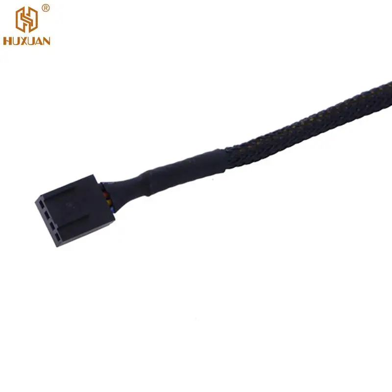 1pc 4 PIN 27/42/60/80cm Power Cables Connectors PWM Extension Cable Mainboard CPU 4 PIN Fan 4P Adapter Cable Computer Case