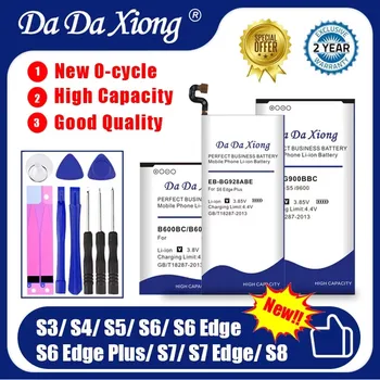 携帯電話の交換用バッテリー,高容量,Samsung s3,s4,s5,s6,edge plus,s7,s8,EB-BG950ABE,b600be,EB-BG935ABE用バッテリー
