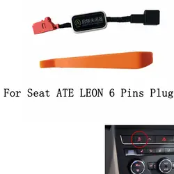 Car Automatic Stop Start Eliminator System Off Disable Device Plug Auto Stop Cancel Adapter For Seat ATE LEON 6 Pins Plug
