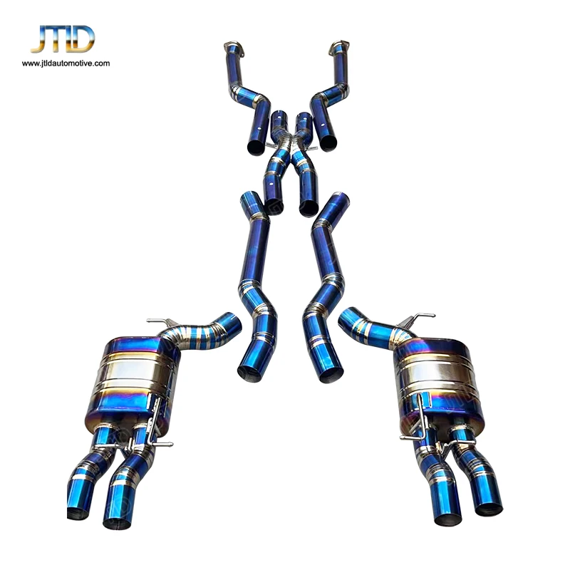 

JTLD Factory Direct Sales High Quality Titanium Valvetronic Exhaust System Catback For BMW M5 E60