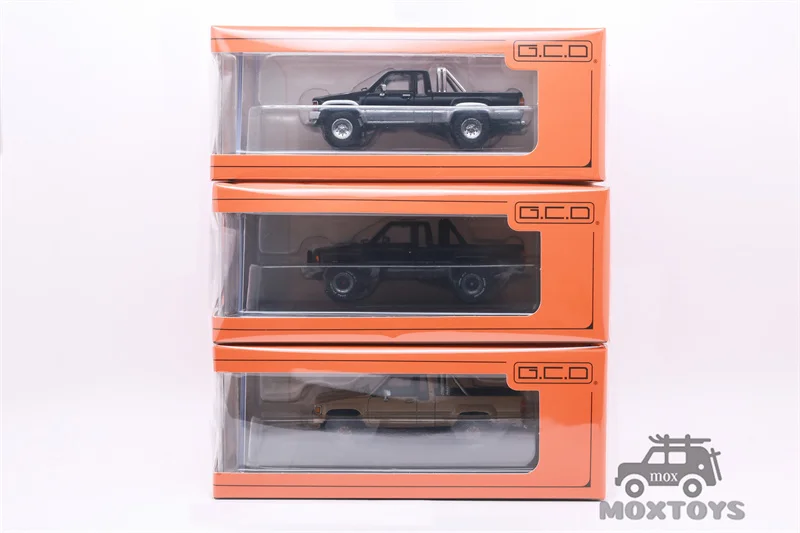 GCD 1:64 Hilux 1985 N50 SR5 Tundra pick-up modèle de voiture moulé sous pression