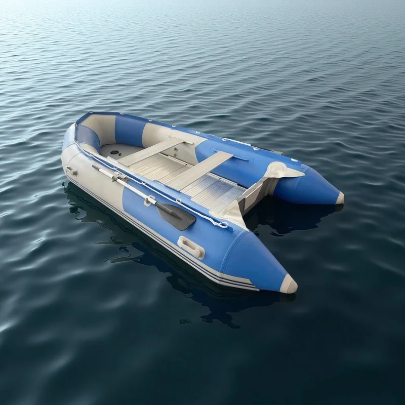 

CE China PVC High Quality Zodiac Rubber Boat 3.8m 6 People Inflatable Pontoon Rowing Boat And Inflatable Rubber Boat For Fishing