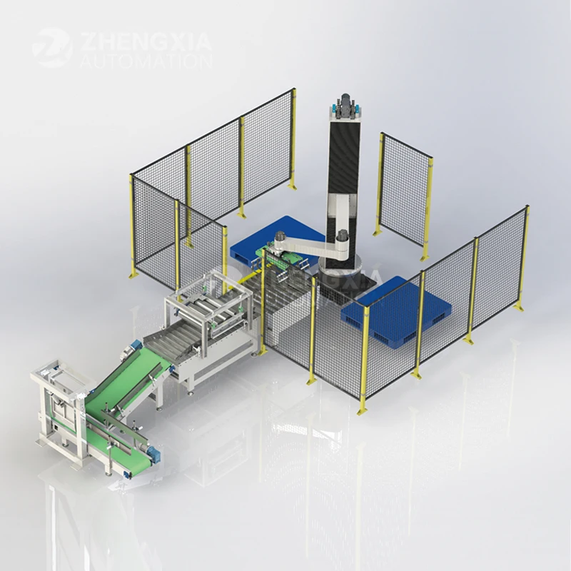 Automatic Bag Box Industrial Robot Stacker Pallet Machine Automatic Palletizer/Robot Stacker Used for Bag Production Line