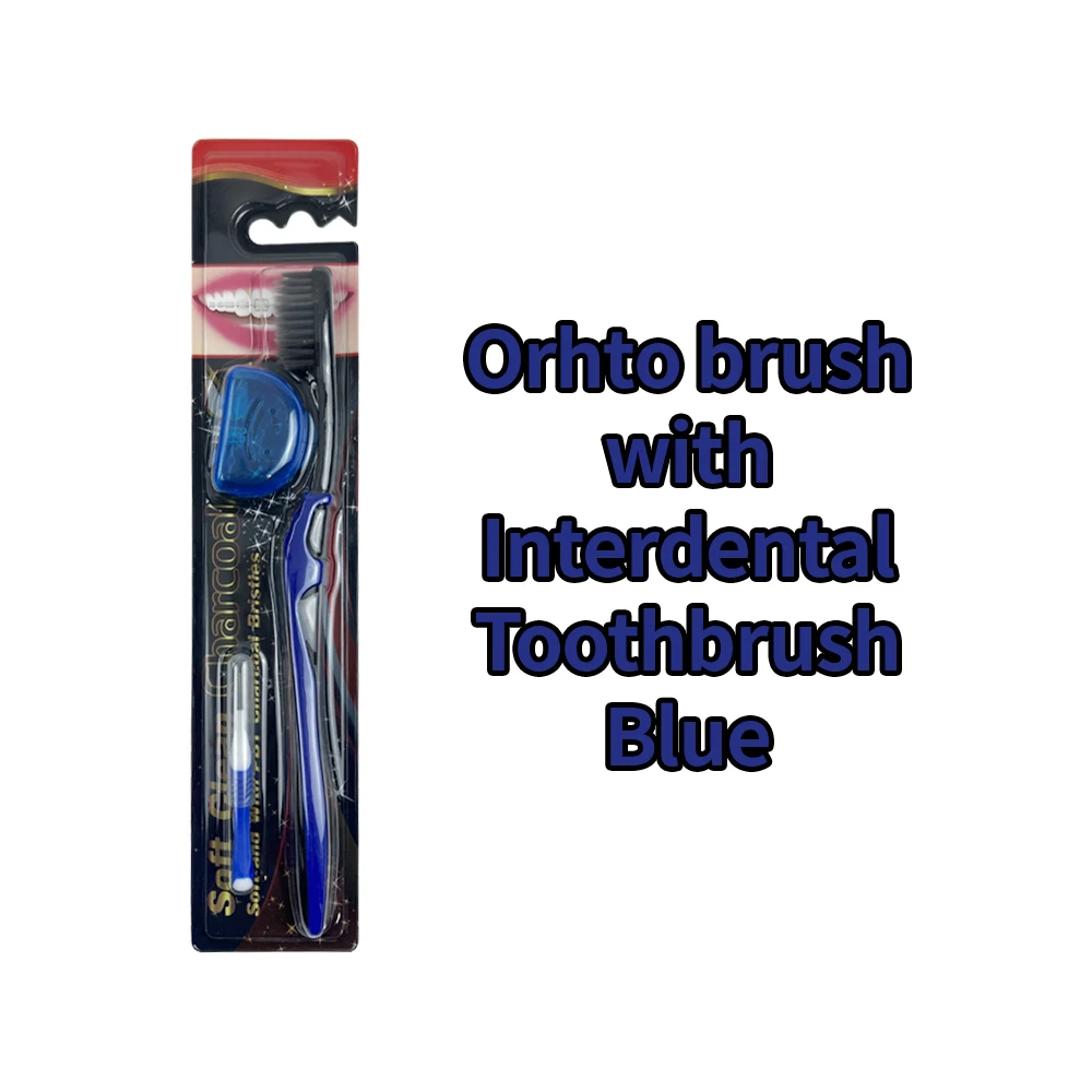 2pcs Orthodontic Toothbrush Orthodontic Braces Adult Orthodontic Toothbrushes Soft Bristle Toothbrush For Oral Health Care