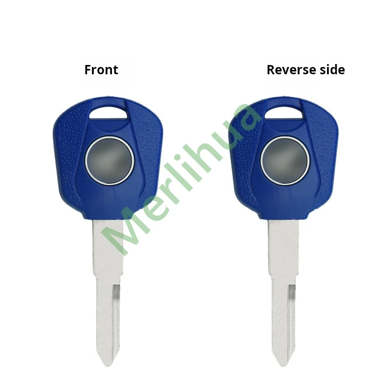 Honda motorcycle key, suitable for: Honda CBR17 22 23 29 VFR30 Sapphire CB400 motorcycle key embryo(Can install chips)