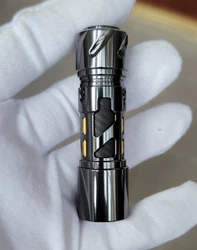 EDC SK03 limited edition zirconium alloy black 14500 lithium battery flashlight Decompression toys