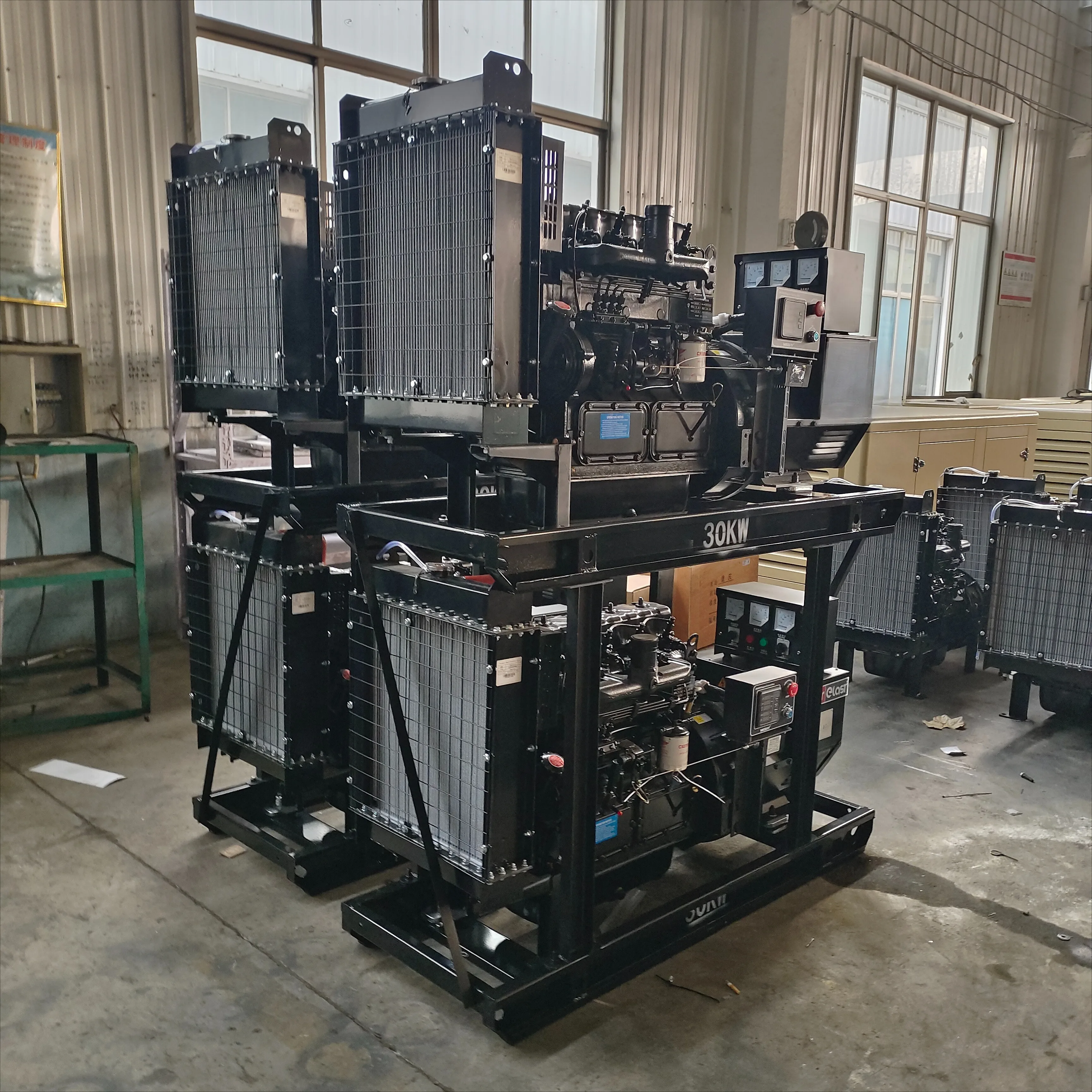 

20KW 30KW 50KW 40Kva 50kva 62Kva 50HZ 60hz Manufacturers Supply Ricardo Generator Sets Three-phase/single