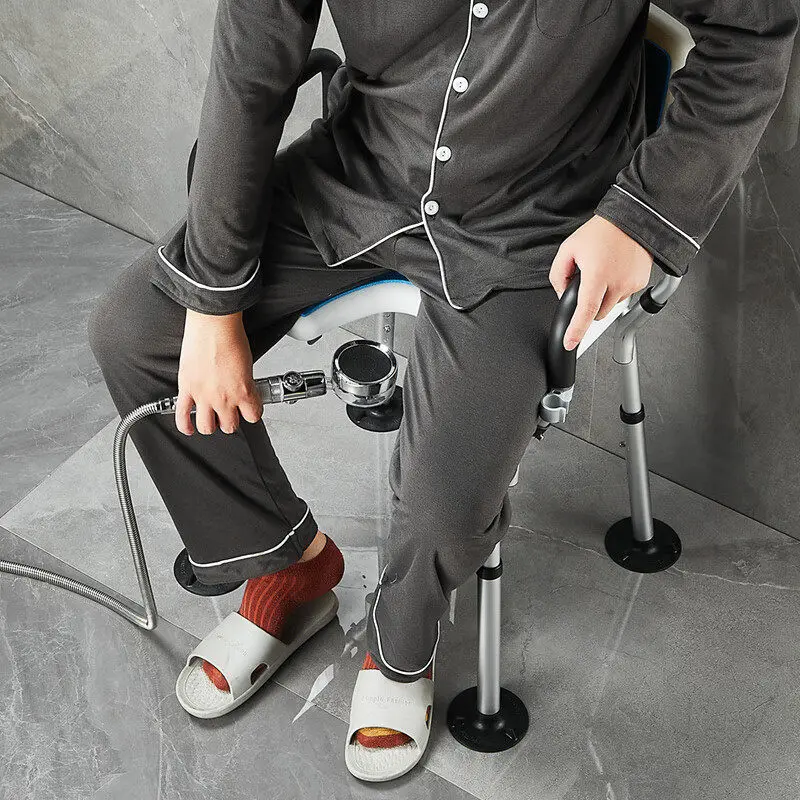 The elderly bathing chair bathroom shower seat elderly shower suction cup non-slip bath bath stool