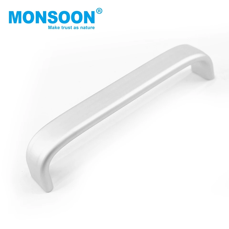 Furniture Fitting Bedroom Furniture Cupboard Closet Drawer Wardrobe Aluminum Profile Sliver Pull Dresser Kitchen Cabinet Handles