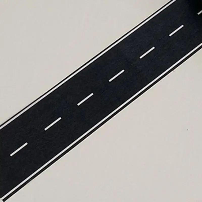 LXAA ROAD TRACK TAPE 50 MMMX5M Racetrack Sticker Tape for Journal Planner Photo Frame Frame Scrapbooking Background Tape for
