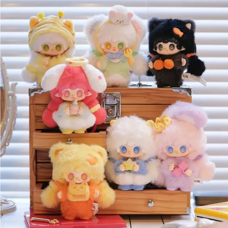 

Оригинальная серия Yooki Cute Is No.1: виниловая плюшевая кукла-сюрприз, коллекционная игрушка, таинственная коробка, брелок для сумки, украшение для рабочего стола