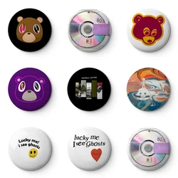 Kanye West Soft Button Pin Customizable Metal Decor Women Jewelry Gift Cute Funny Hat Lover Lapel Pin