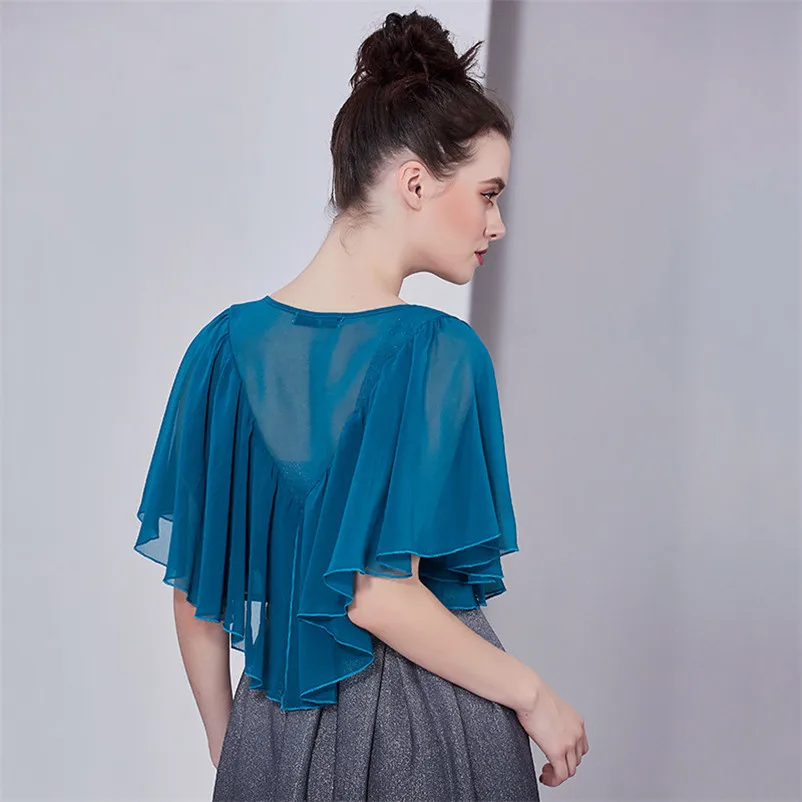Cárdigan corto de gasa para mujer, Tops informales con mangas de mariposa, prendas de vestir, blusa elegante para fiesta, verano 2026