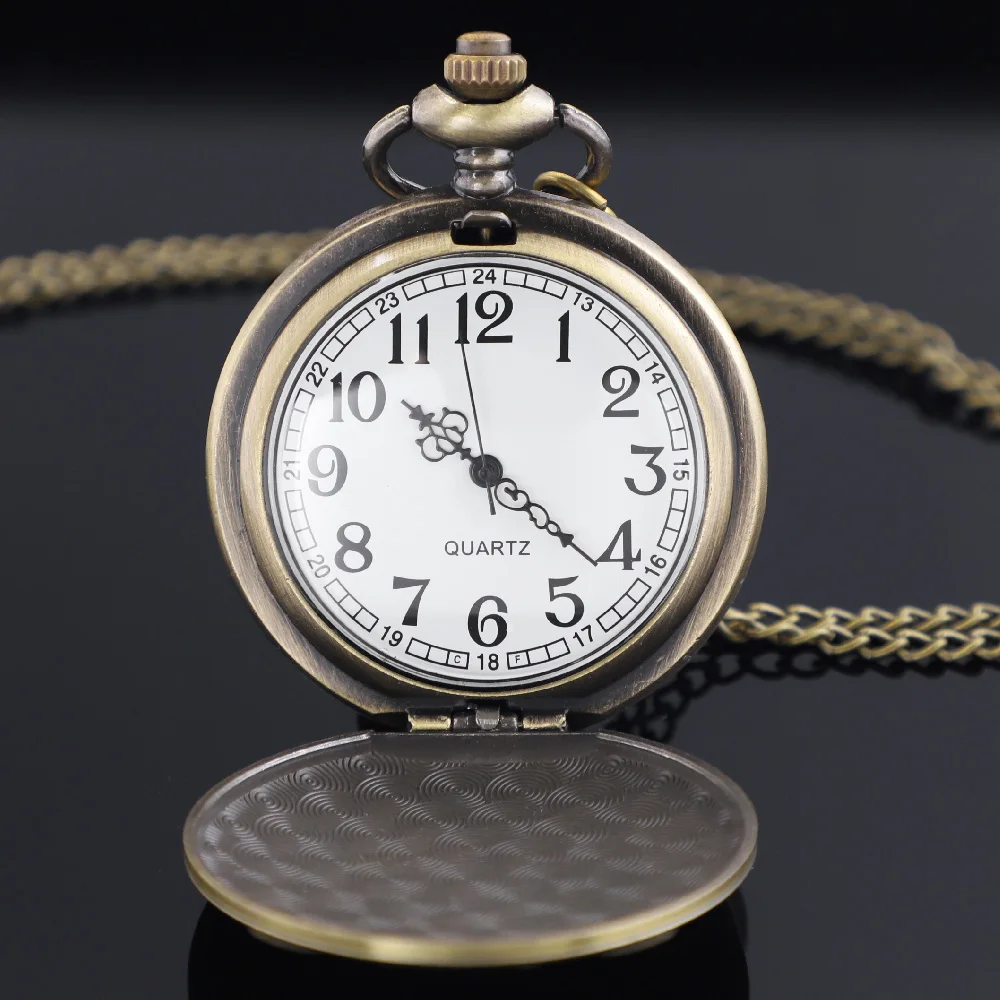 Ретро бронзовые кварцевые карманные часы со США 1790, женские часы с ожерельем и цепочкой, лучшие подарки для мужчин, лучший сувенир