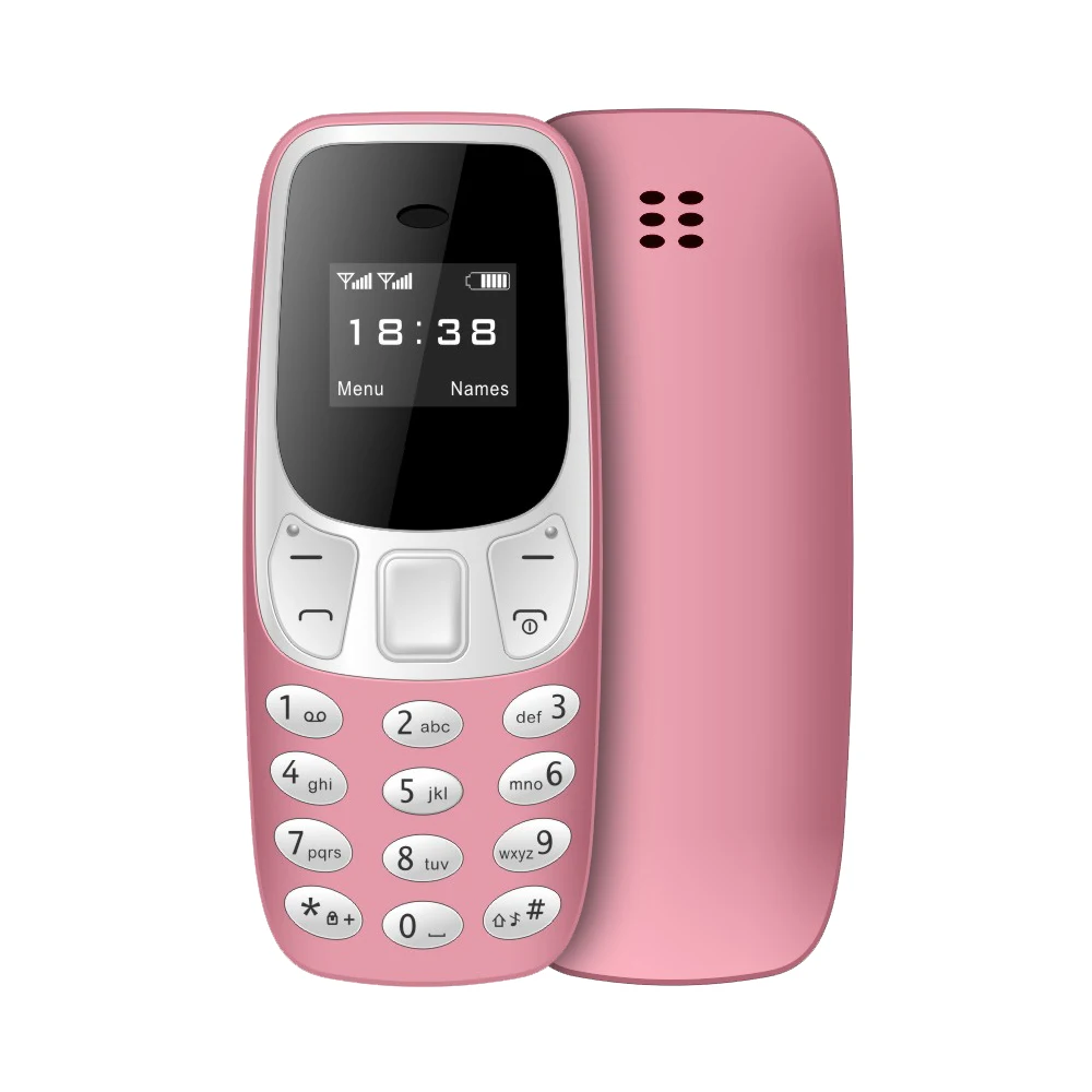 SERVO BM10 Mini mobiele telefoon 2 simkaart Bluetooth-oortelefoon Voice Changer Dialer Geluidsopname met lage straling Kleine mobiele telefoon