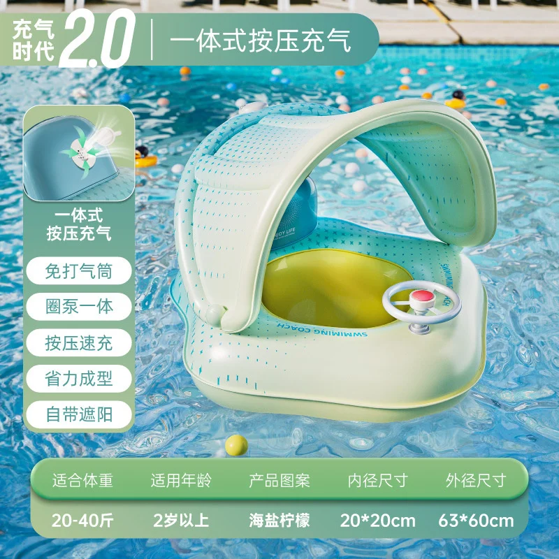 Inflatable เด็กทารกว่ายน้ําแหวนแขน Floaties สําหรับทารกสระว่ายน้ําความปลอดภัยว่ายน้ํา Aid ฤดูร้อนสนุก Water Park เด็กวัยหัดเดิน Floatation อุปกรณ์