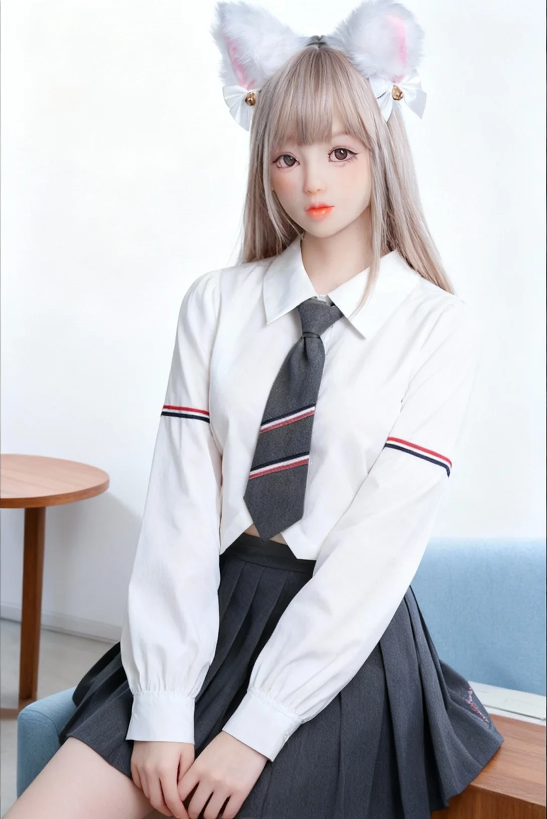 실물 같은 TPE 애니메이션 인형, 움직이는 관절과 부드러운 피부, 탈부착 가능한 머리, 포즈 가능한 수집용 피규어, 빠른 국내 배송