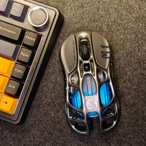 Imagen 2 del producto Ratón Gravastar M1/M2/Mercury X Pro Paw 3950 8K inalámbrico tres modos aleación de magnesio ligero personalizado e-sports Gamer ratones