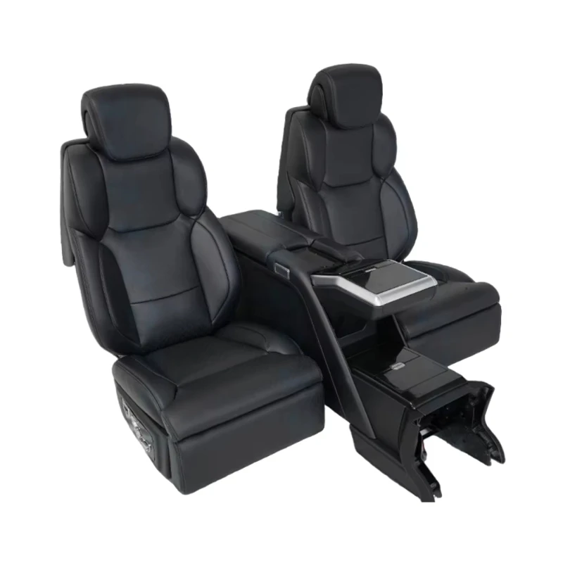 leather luxury console armrest power folding seat with ventilation heating and massage function