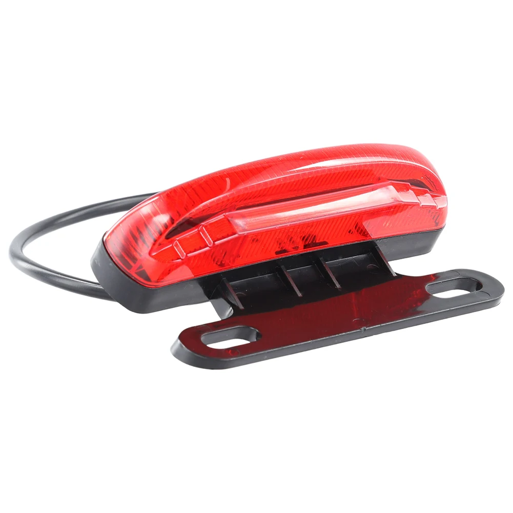 Electric Bicycle Rear Light DC 36-60V Flash Light Waterproof Safety Warning Bicycle Light Ultra Bright Electric Bike Accessories