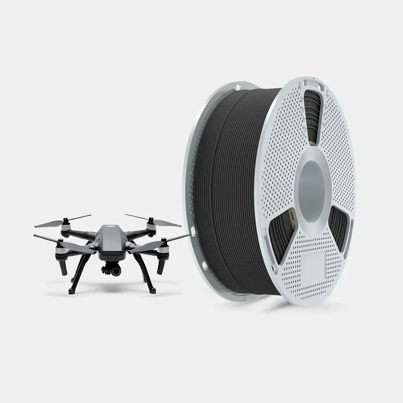 Оригинальная нить из углеродного волокна SUNLU Nylon-12, НОВАЯ нить SUNLU 1 кг, 1,75 мм, высокая прочность и прочность Оригинальная нить из углеродного волокна SUNLU Nylon-12, НОВАЯ нить SUNLU 1 кг, 1,75 мм, высокая прочность и прочность