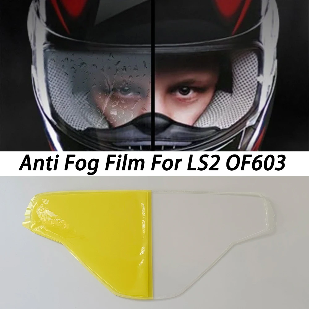 Motorcycle Helmet Anti Fog Film for LS2 OF603 Visor Anti Fog Film Helmets Accessories