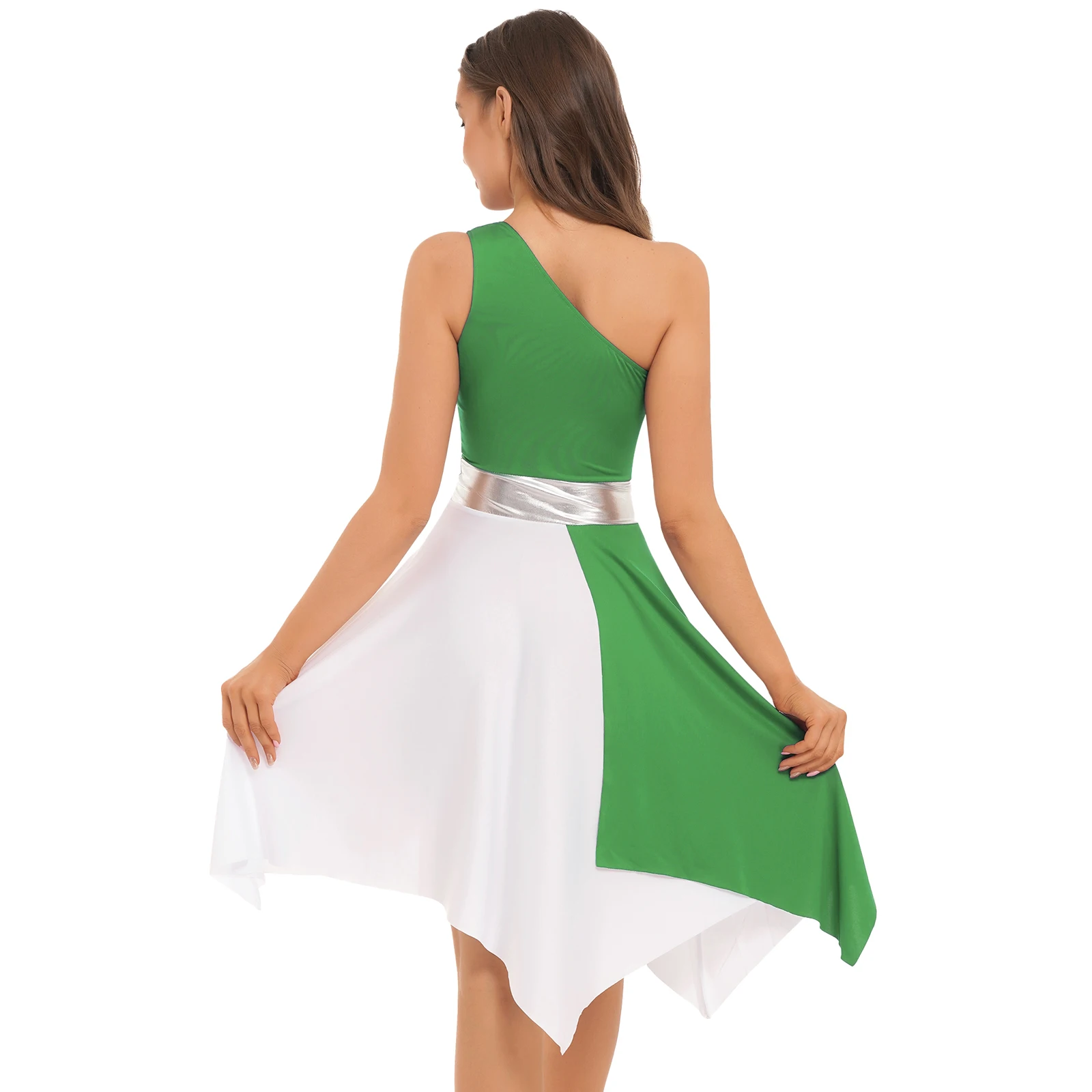 FibrAdult-Robe de danse de ballet pour femme, robe One Initiated, jupe à ourlet, justaucorps AqLeotard, costume de ballerine