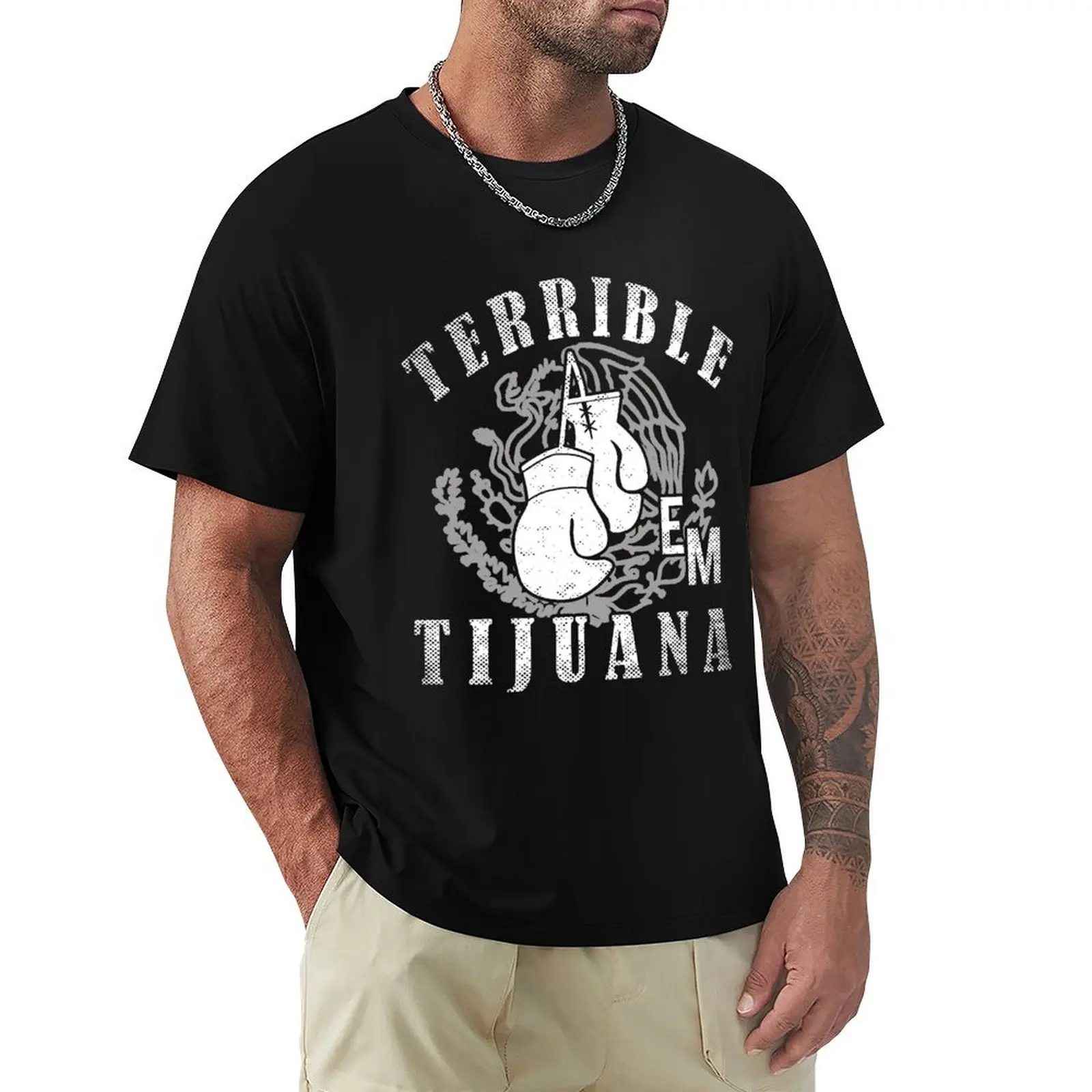 Erik Terrible Morales Tijuana T-Shirt Urban Style Print T-Shirt
