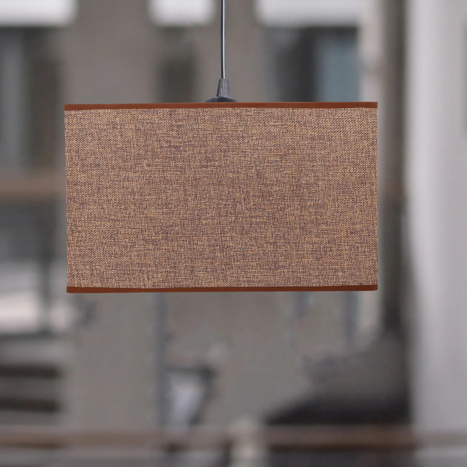 

Cloth Lampshade Durable Simple Style Practical Light Protector Easy Install Suitable for Home Desktop Lamp Cloth Lampshade