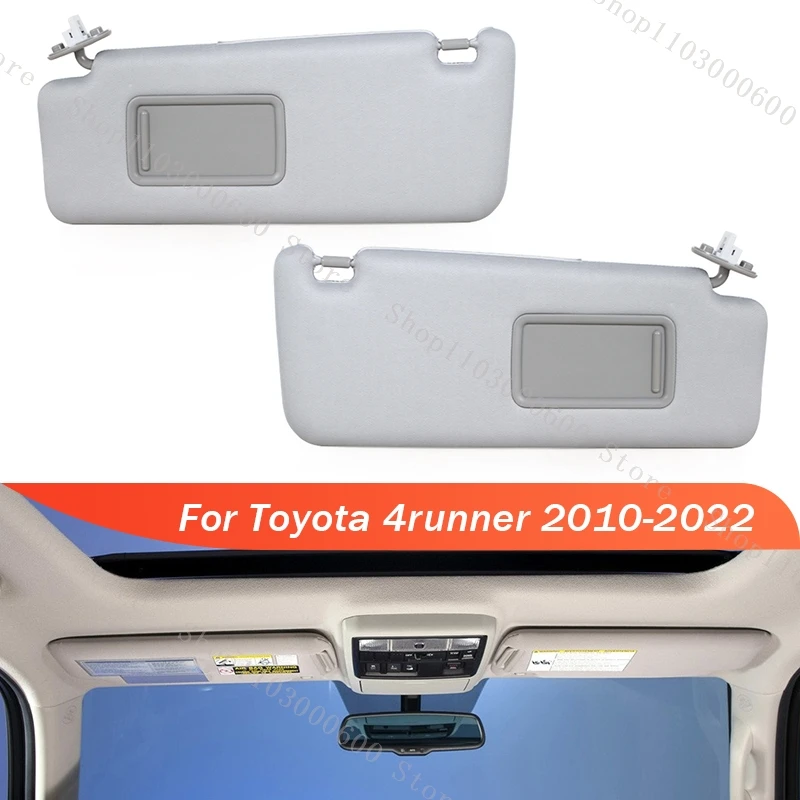 

For Toyota 4Runner 4 Runner 2010-2022 Interior Roof Sunshield Sun Visor Sunshade With Makeup Mirror 7432035A91B1 7432035A90B1