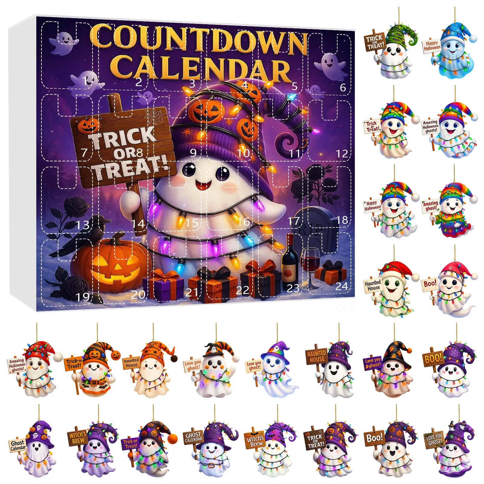 

Turtle Kitchen Timer A Set Of Halloween Snowman Arrival Calendar 24 Day Halloween Countdown A 2D Toy Calm down Timers for Kids