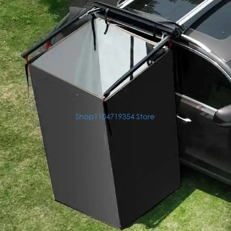 0XLD Lightweight Small Shower Tent Easy Setups Multipurpose for Vehicle Side Use