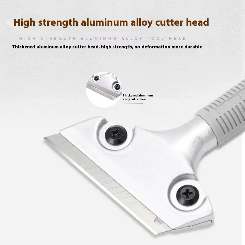 Stainless Steel Glass Clear Blade Cleaning Knife Seam Scraper Wall Leather Glass Floor Cleaning Marble Removal Glue Special Tool