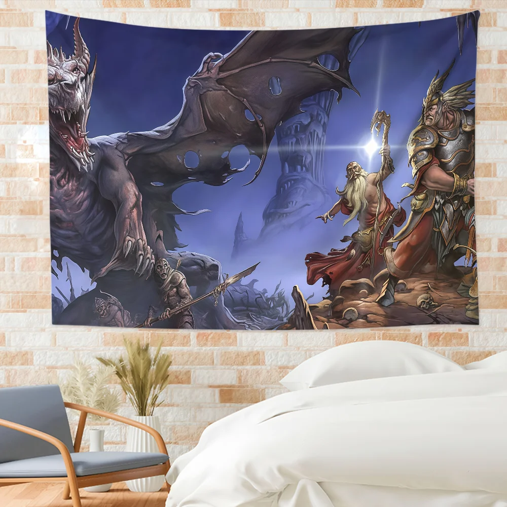 Game D- Dungeons And D-Dragons flag Custom Camping Garden Decor Party Backdrops Wall Art Family Gifts