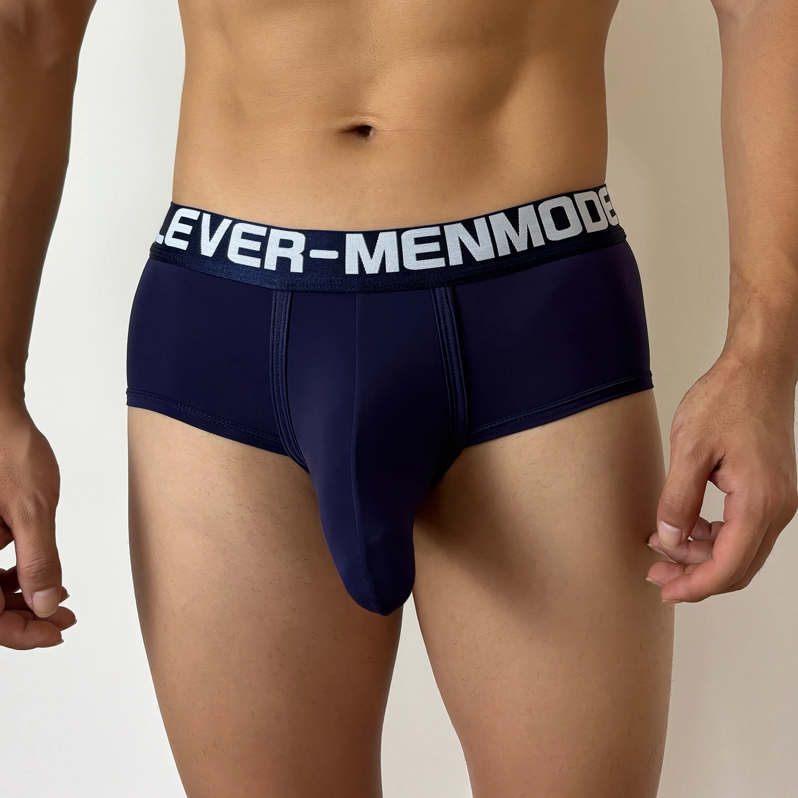 Boxer Shorts Men's Underwear Ice Silk Underpants Long Bulge Pouch Male Erotic Lingerie Boxershorts Bottoms image 5