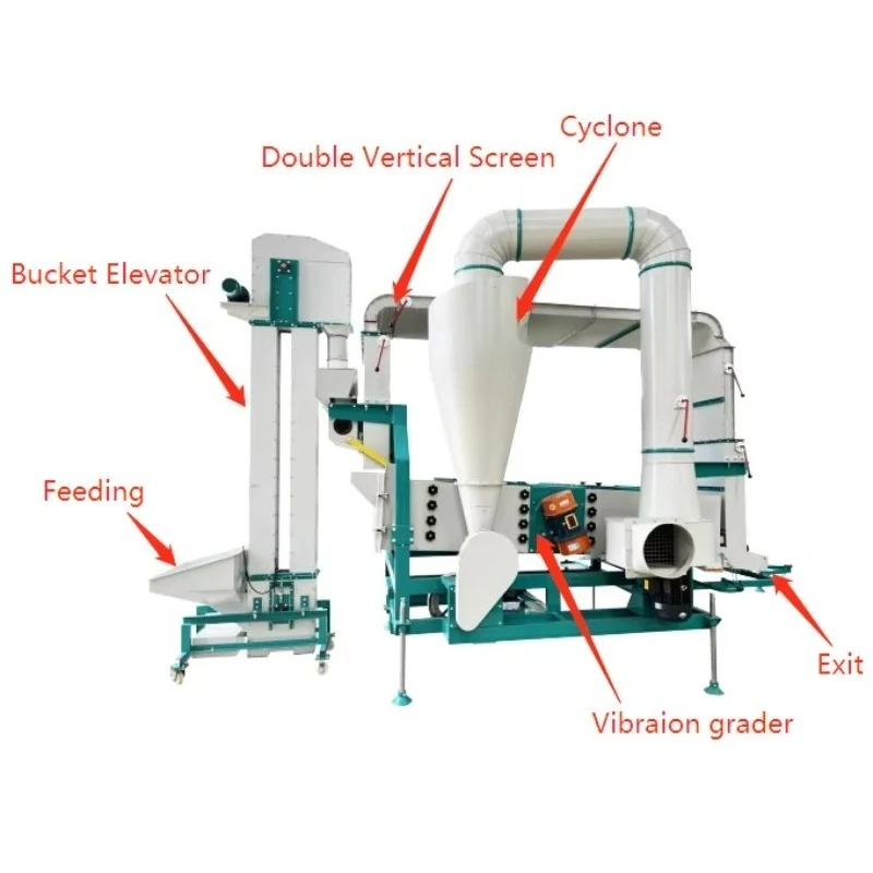 Mung Bean Cleaner Destoner Machine Beans Grain Processing Machine Coffee Beans Cleaning Machine