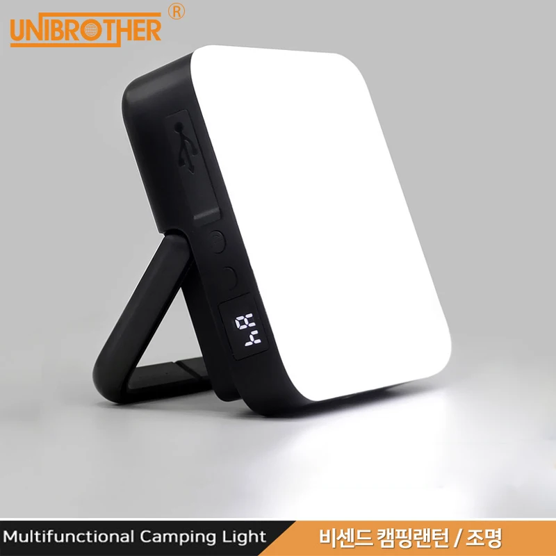 

Светодиодный светильник для палатки, 100 Вт, перезаряжаемый фонарь, переносной светильник для аварийного ночного рынка, уличный светильник для кемпинга, лампа, светильник для дома